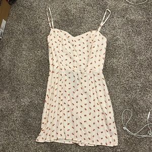 Cute flower picnic dress